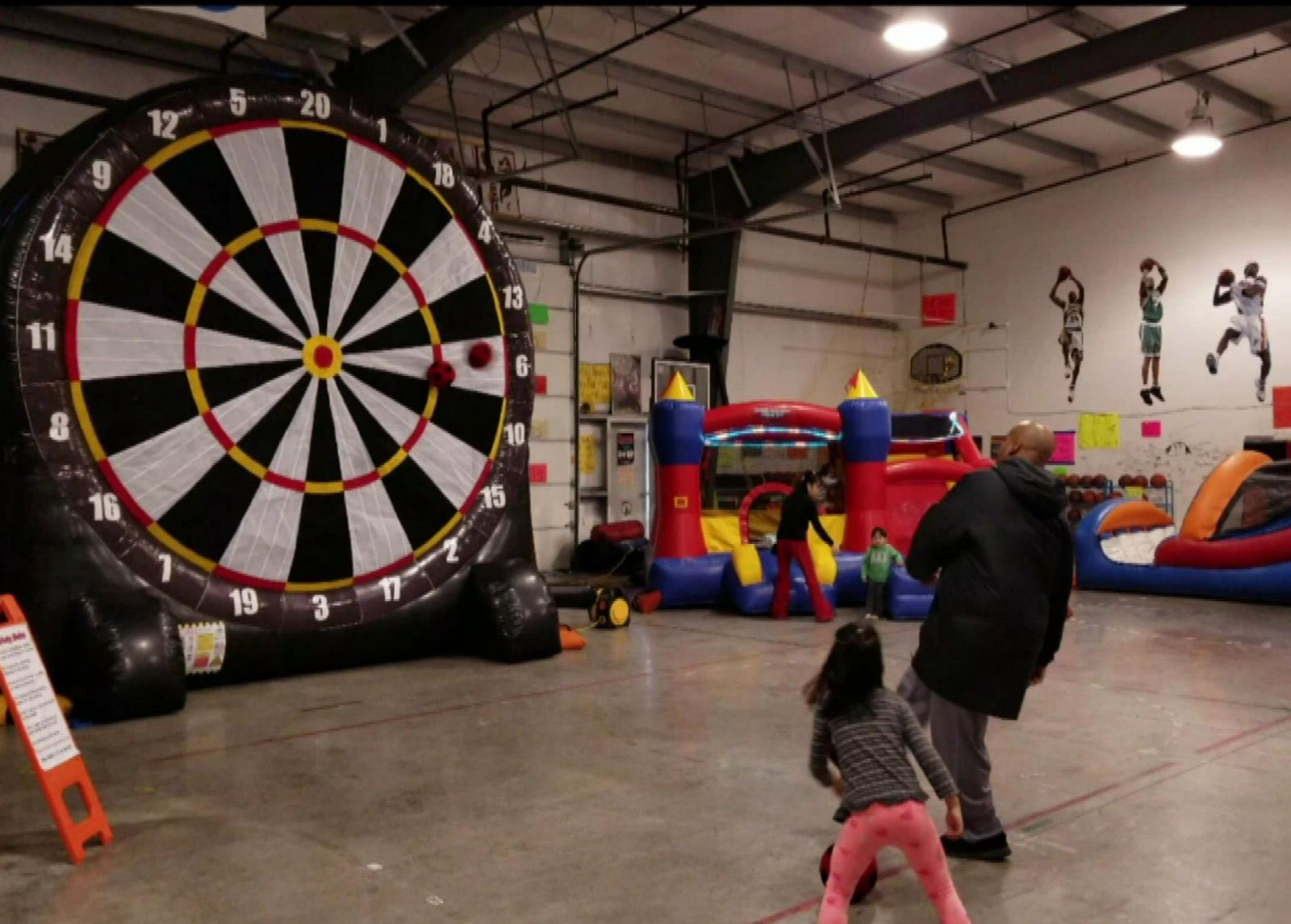 soccer darts and family